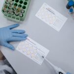Bild eines Labortests